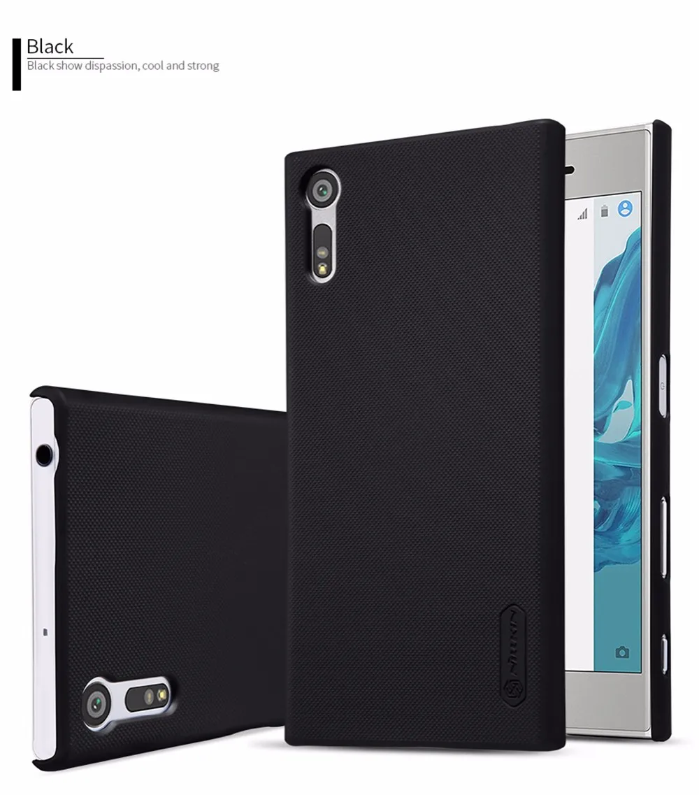 Nillkin Матовый Жесткий ПК противоударный чехол для sony Xperia XZ XZS защитный чехол s