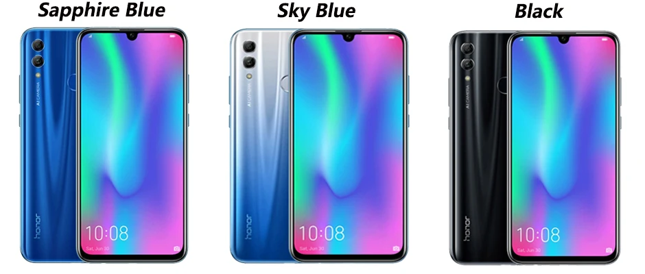 Huawei Honor 10 Lite смартфон 6 21 дюймов 2340*1080 Восьмиядерный мобильный телефон 3 камеры
