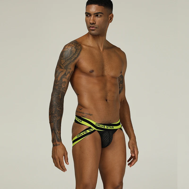Сексуальное мужское нижнее белье Трусы стринги для геев сумка пениса Wonderjock