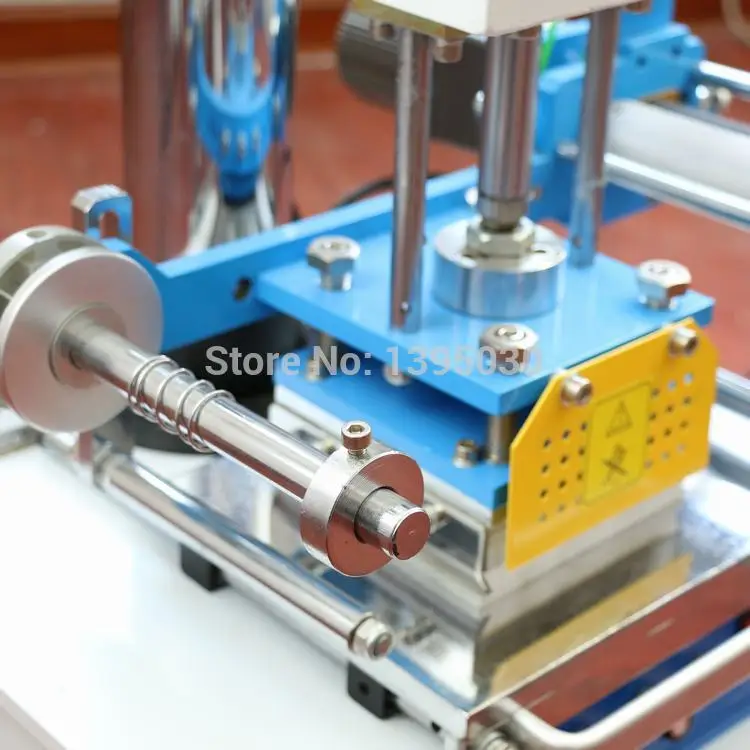 110 В устройство для стемпинга кожаных логотипов под давлением с именной картой| |