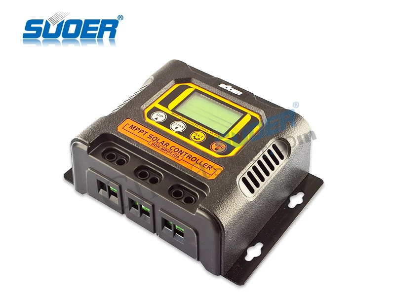 Контроллер заряда Suoer【 MPPT система солнечной энергии контроллер батареи 12 В 10 А