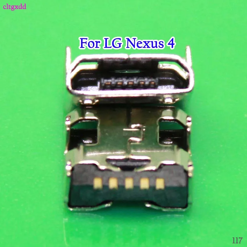 

50PCS/Lot For LG Google Nexus 4 E960 E610 P700 P705 L7 II P710 L9 P760 P768 P769 L90 Micro USB Charging Port Jack Connector