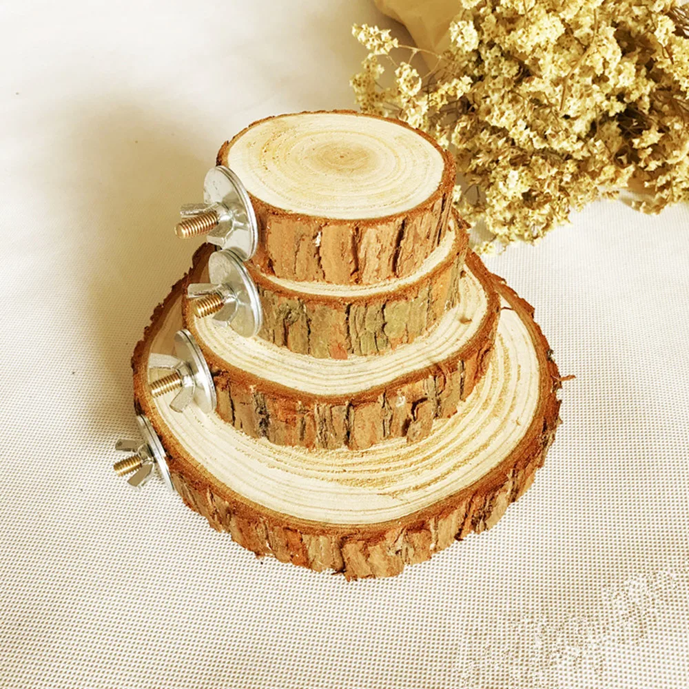 Transer горячая Распродажа Птица Попугай жевательная игрушка бурливуд деревянная