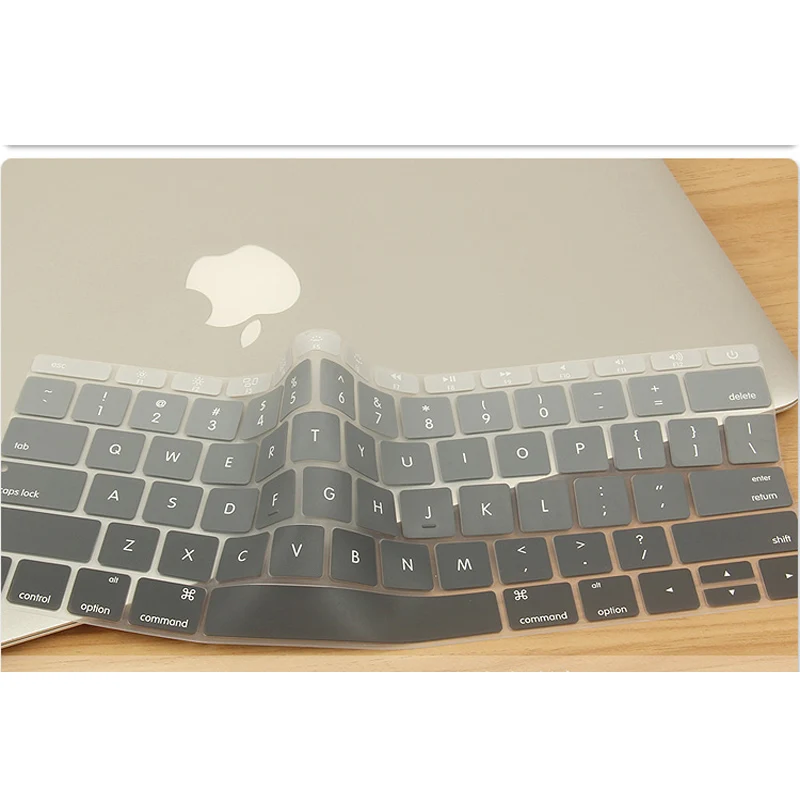 Силиконовый чехол для Apple Macbook Pro 13 15 17 Retina Air с градиентом Омбре 7 цветов версия США