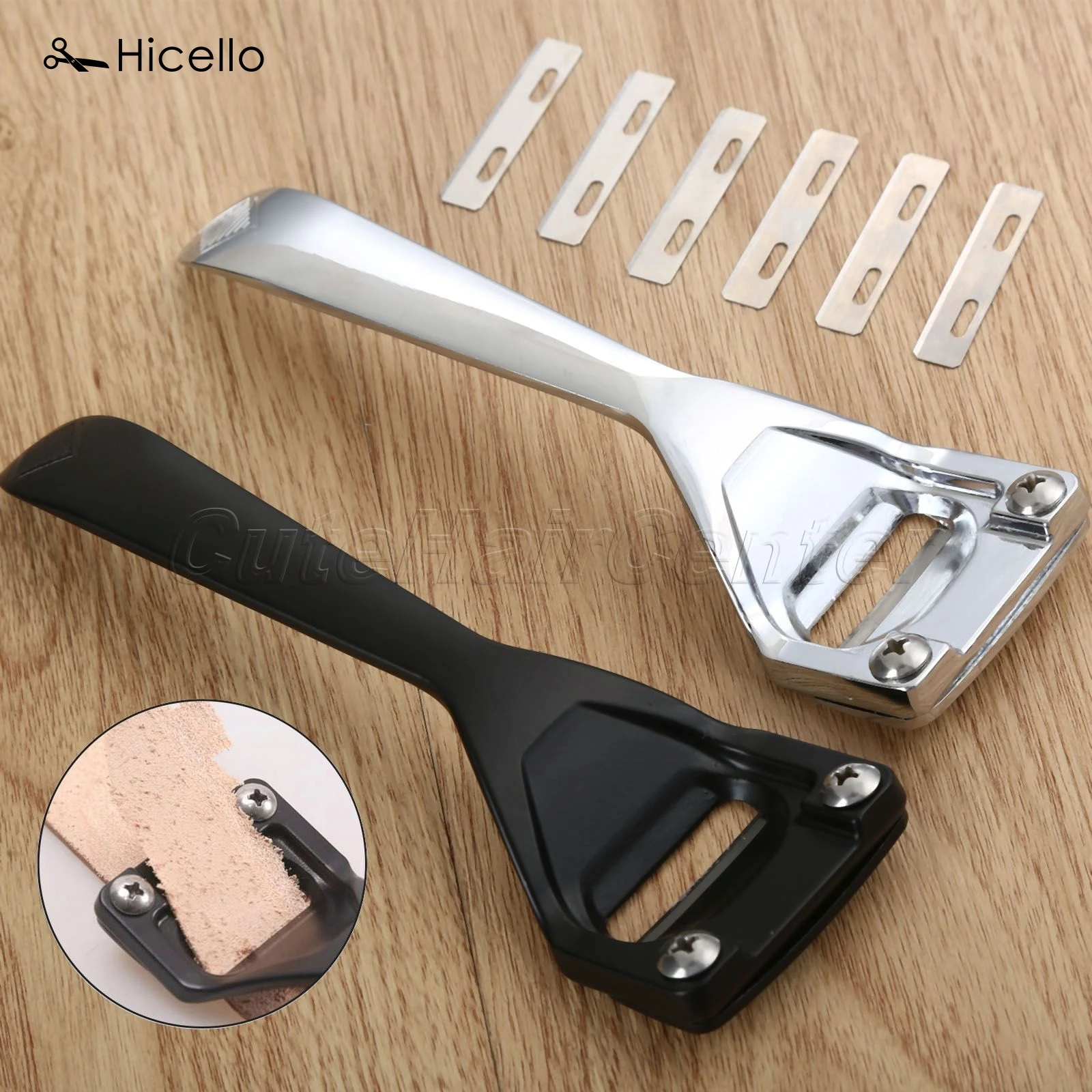 Hicello 1 шт. кожа Ножи Тренчи для женщин DIY ручной инструмент истончение