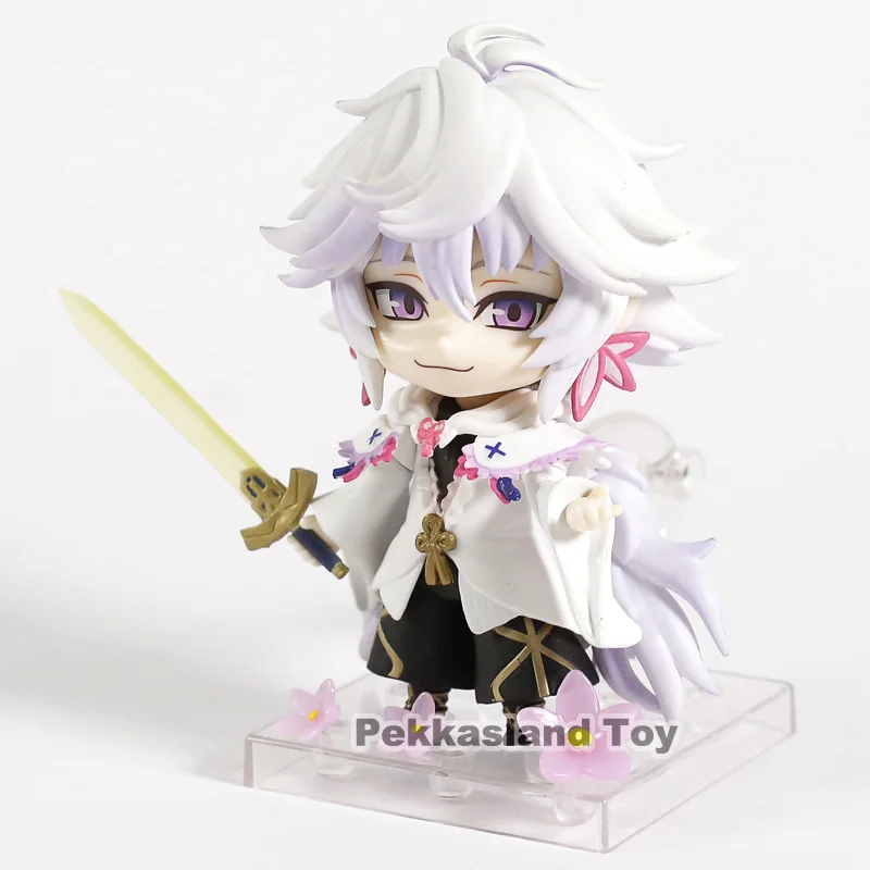 Игра FGO Fate Grand Order GSC Nendoroid 970-DX Кастер Мерлин цветок волшебник Ver ПВХ фигурка модель игрушки