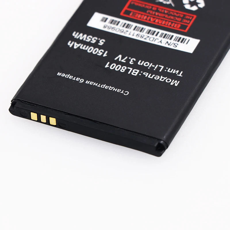 Аккумулятор для Fly IQ4490 BL8001 новый высококачественный аккумулятор 1500 мАч Сменные