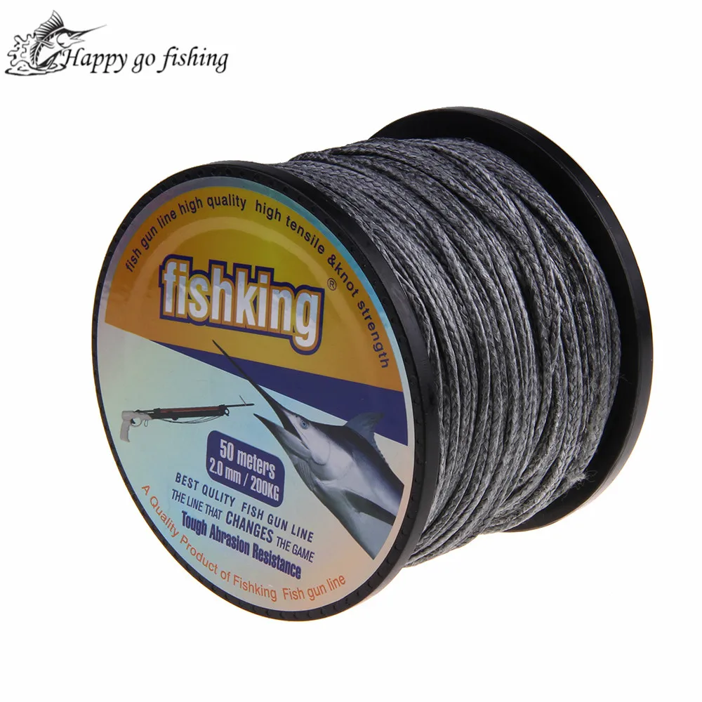 Рыболовный шнур FISH KING 50 м 1 8 мм/160 кг 2 0 мм/200 для ловли карпа | Спорт и развлечения