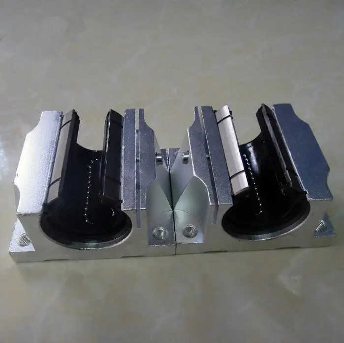 4 шт./лот TBR20UU линейные шарикоподшипники Линейный Корпус скользящий блок открытый