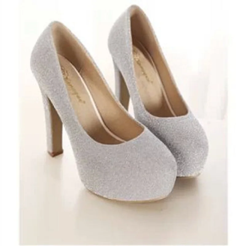 Женские туфли на очень высоком каблуке Новинка 2019 года набор пайеток импортные