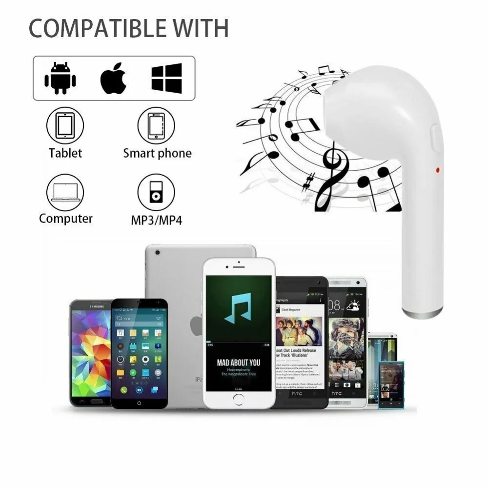 Горячая продажа i7s TWS мини беспроводные Bluetooth наушники стерео гарнитура с