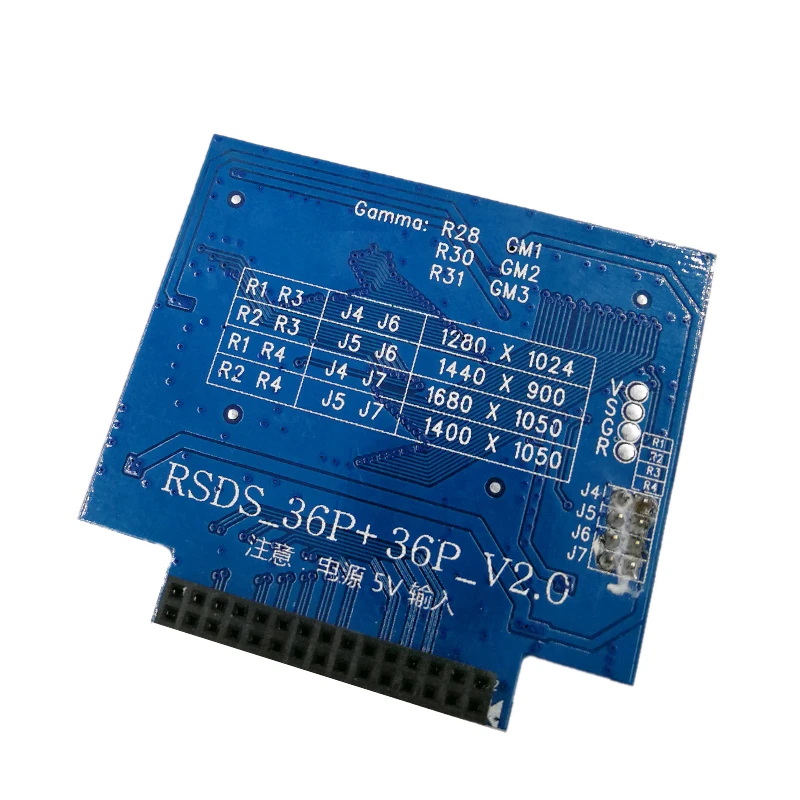 RSDS_S3_V2.0 36P 0,5 FFC LVDS к RSDS сигнал преобразования адаптера плата преобразования для A190A2 A220Z1 A170E2 TPM190A1 19/22