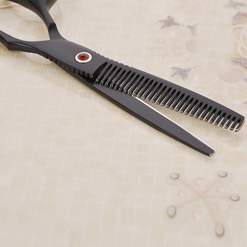 

Professional Shears Dog Black Pet Grooming Straight Thinning Scissors Polishing Tool Animal Haircut Suppliers Instruments