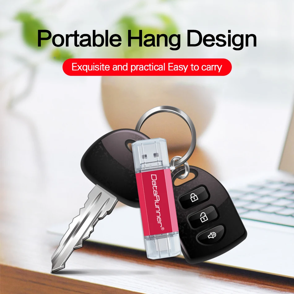 Оригинальный DataRunner OTG USB флеш накопитель 3 в 1 USB3.0 & Тип Type C и Micro флэш 512 ГБ 256 128 Гб 64