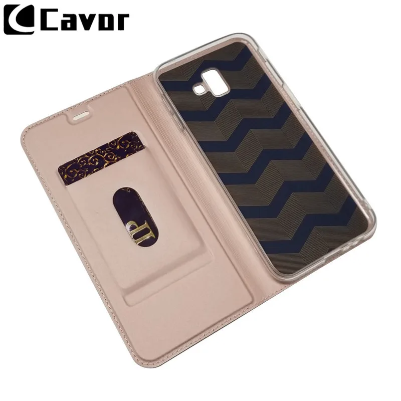 Модный кожаный чехол для samsung Galaxy J4, J6, J, 4, 6 Plus, J4+ J6+, чехол-бумажник, откидной чехол, чехол-книжка, аксессуары для мобильного телефона, Etui
