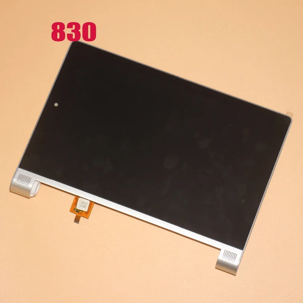 Для lenovo Yoga Tablet 2 830 851 851F сенсорный экран дигитайзер сенсор стекло ЖК-дисплей в сборе с рамкой черный
