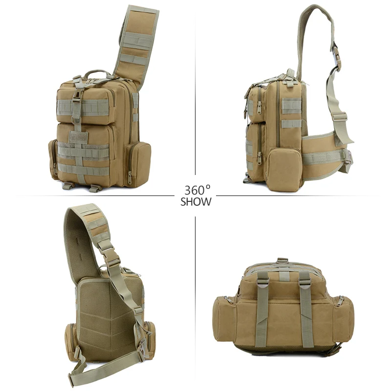 Военная Тактическая Сумка слинг нагрудные сумки Amy Assault Pack Molle EDC рюкзак для улицы