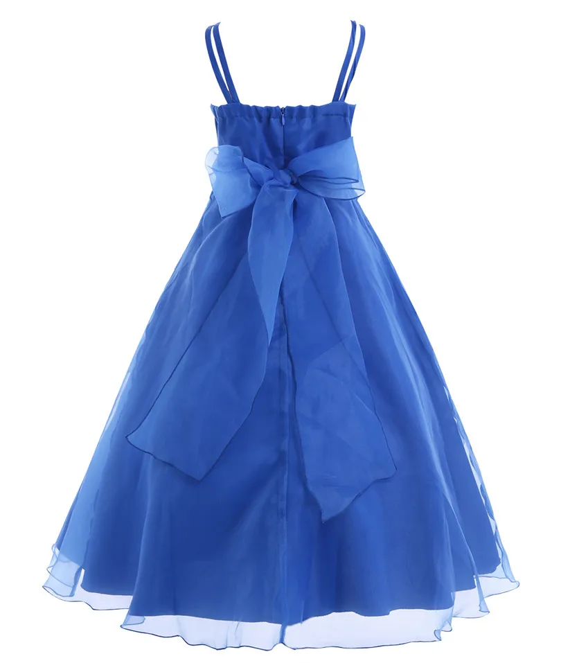 IEFiEL дети девочки с вышивкой цветочный узор бант вечернее праздник бал свадьба