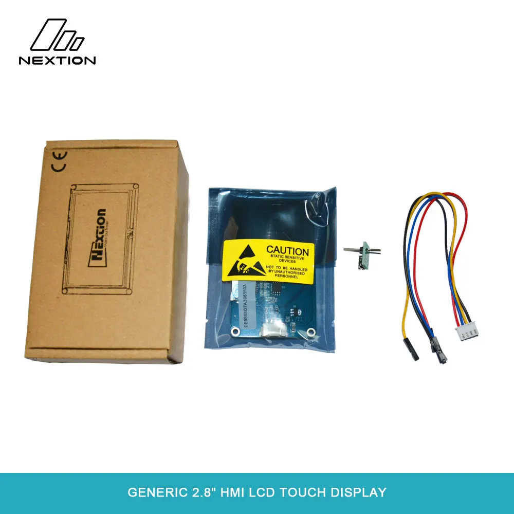 Nextion NX3224T028 2 8 ''HMI интеллектуальный сенсорный дисплей TFT ЖК модуль 4 проводная
