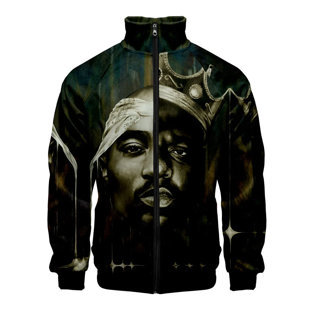 

Notorious B.I.G. Mans Jackets And Coats Harajuku Biggie Smalls Rapper Hip Hop Jacket Spring 2019 Blouson Homme Bomber Jackets