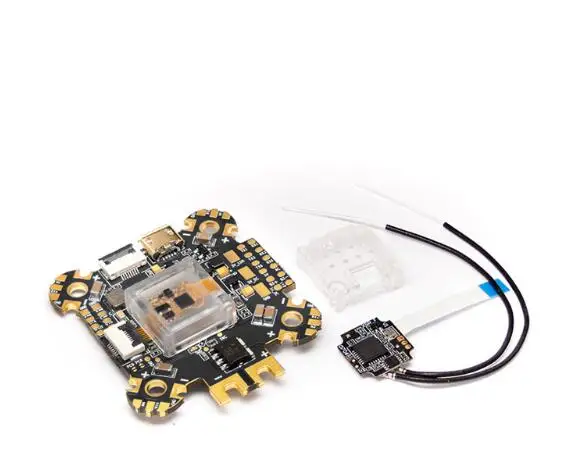 Контроллер полета Frsky RXSR FC F4 firev2 с приемником ICM20608 OSD для радиоуправляемого дрона