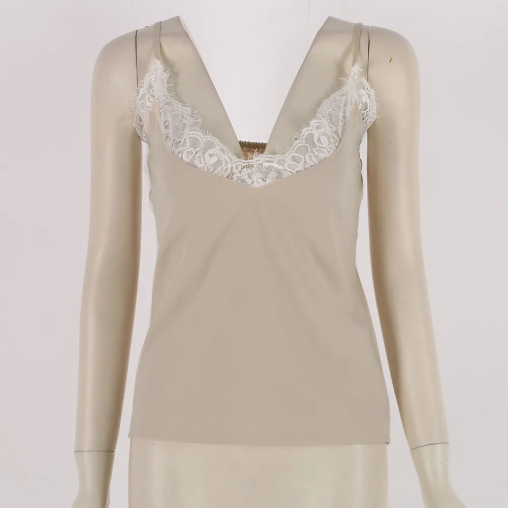 Fashion Summer Women Lace Vest Sleeveless Shirt Loose Tops | Женская одежда