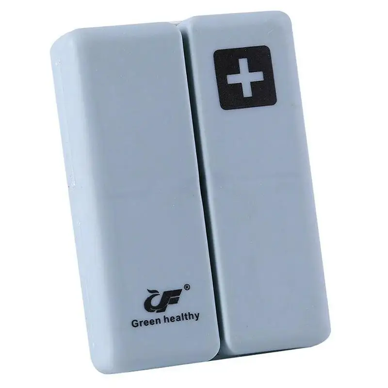 4 цвета Еженедельные Таблетки коробка для магнитом крышкой хранилище Разделение