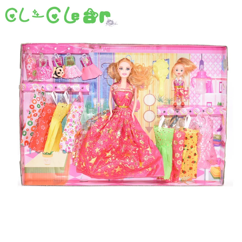 Кукла девочка из светлых/коричневых волос Реалистичная детская игрушка подарок