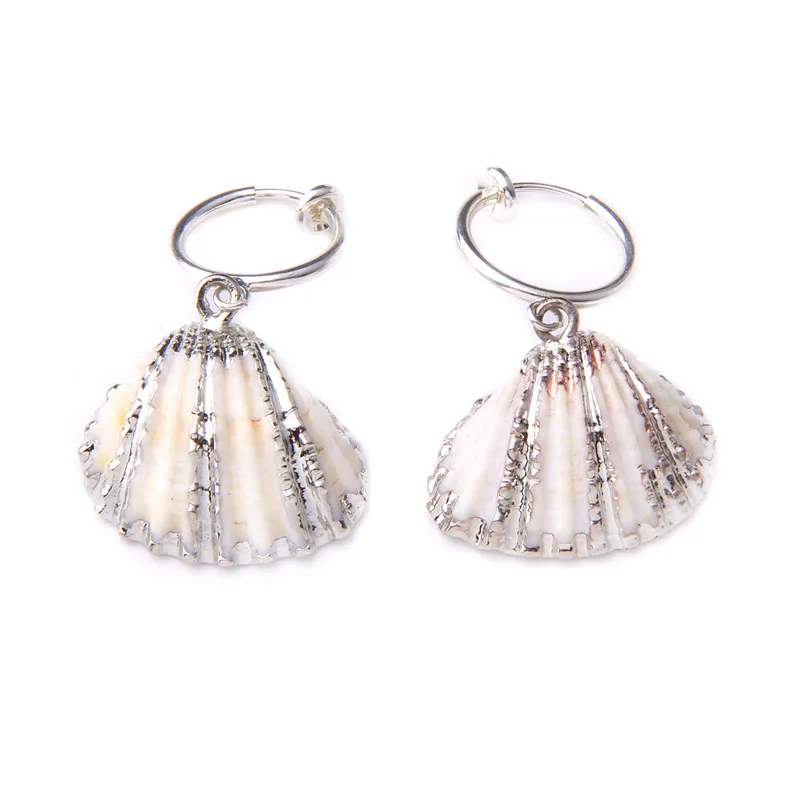 Ювелирные изделия из раковин набор женские серьги + ожерелье летние праздничные