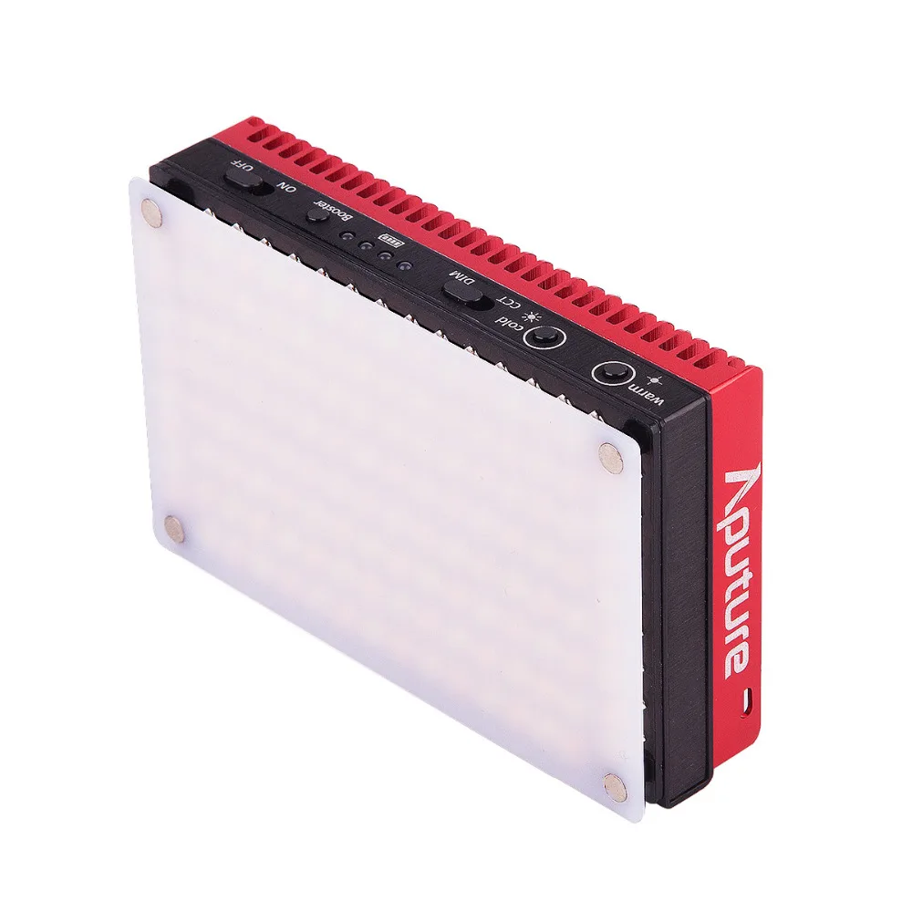 Aputure AL-MX Photographic Lighting LED Video Light with 6 Color Gel 2800K-6500K On Camera Mini Lamp for DSLR Canon Nikon | Электроника