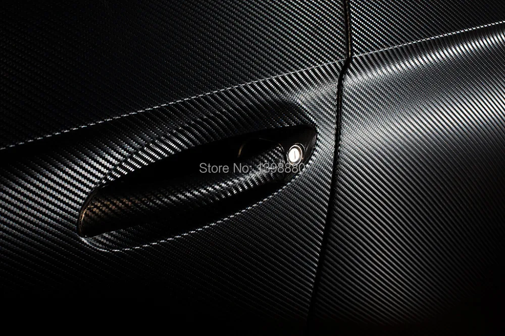 Водонепроницаемая 4d черная пленка 600 мм x 1520 мм|car sticker|car stylingcarbon fiber vinyl |