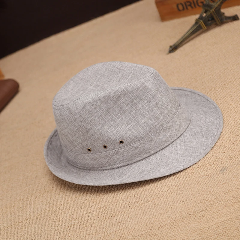 Новинка 2017 унисекс Wo мужские льняные фетровые винтажные Гангстерские джазовые