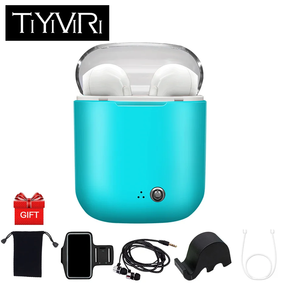 Мини TWS Bluetooth наушники беспроводные стерео Hifi микрофон шумоподавление Blutooth для