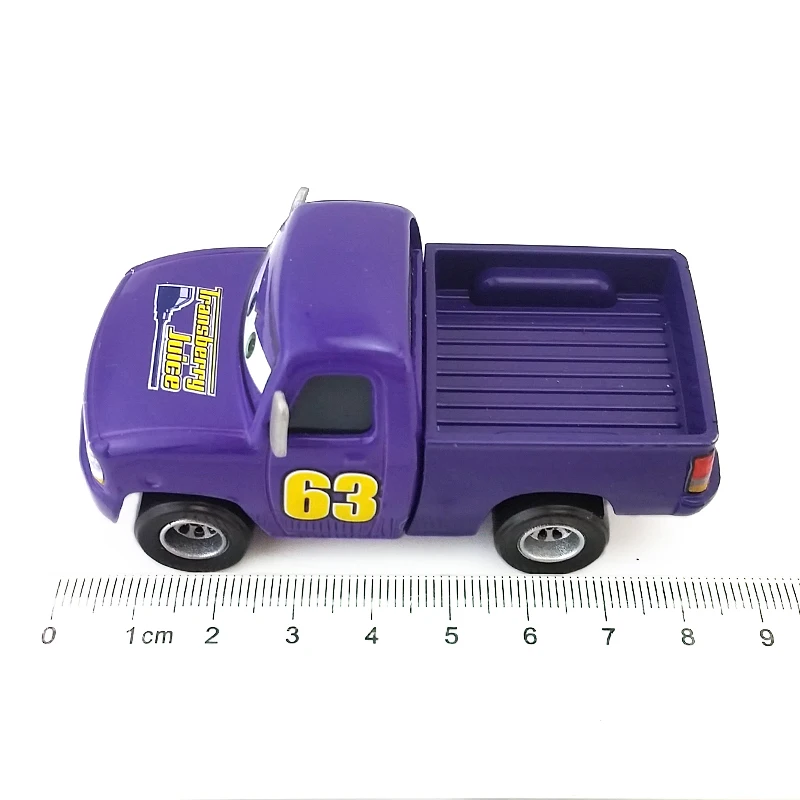 Disney Pixar Cars № 63 Transberry сок Pickup1: 55 литья под давлением Металл Игрушечная машина из