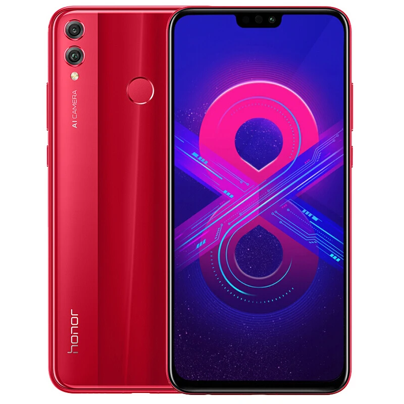 Honor 8x глобальная Rom 6 5 ''полный экран OTA обновление Восьмиядерный отпечаток