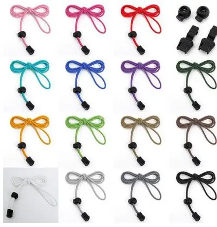 Лидер продаж разноцветные эластичные резиновые шнурки для бега диаметром 3 мм