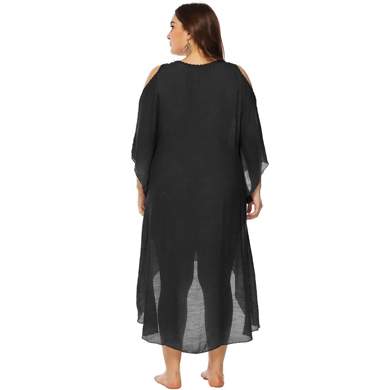 

Beach Cover Up Swimsuit Swimwear Wrap Pareo Skirts Towel Bathing Suit Women Summer Beach Dress Open-Back Swimwear Bikini Sexy