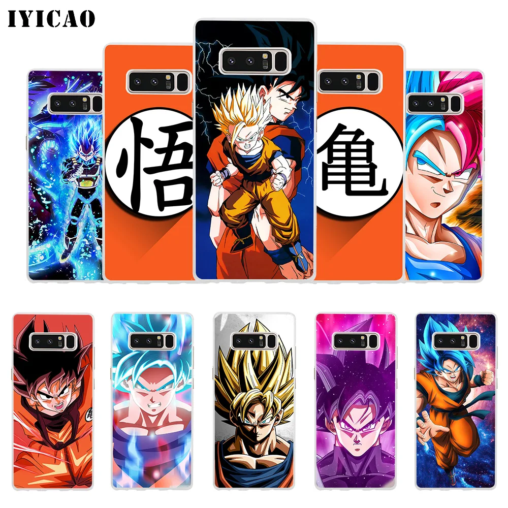 Мягкий силиконовый чехол для телефона IYICAO Son Goku Dragon Ballz samsung A5 A6 Plus A7 A8 A9 J3 J5 J7 Note 8 9