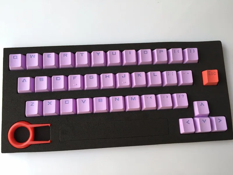 Cherry MX Keycap подсветка PBT 37 клавиш плюс ESC двойная съемка Просвечивающая подсветка для механической игровой клавиатуры