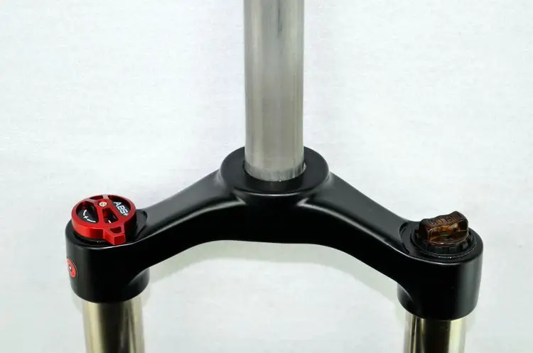 Зимняя Велосипедная вилка MTB, 20inch4. 0in, Велосипедная вилка с запорной подвеской из алюминиевого сплава для 4," шин 135 мм