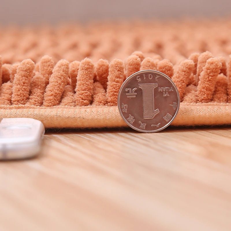 40*60 см Нескользящая синель Ванная комната Ванна Душ коврики ковер пол плюшевый