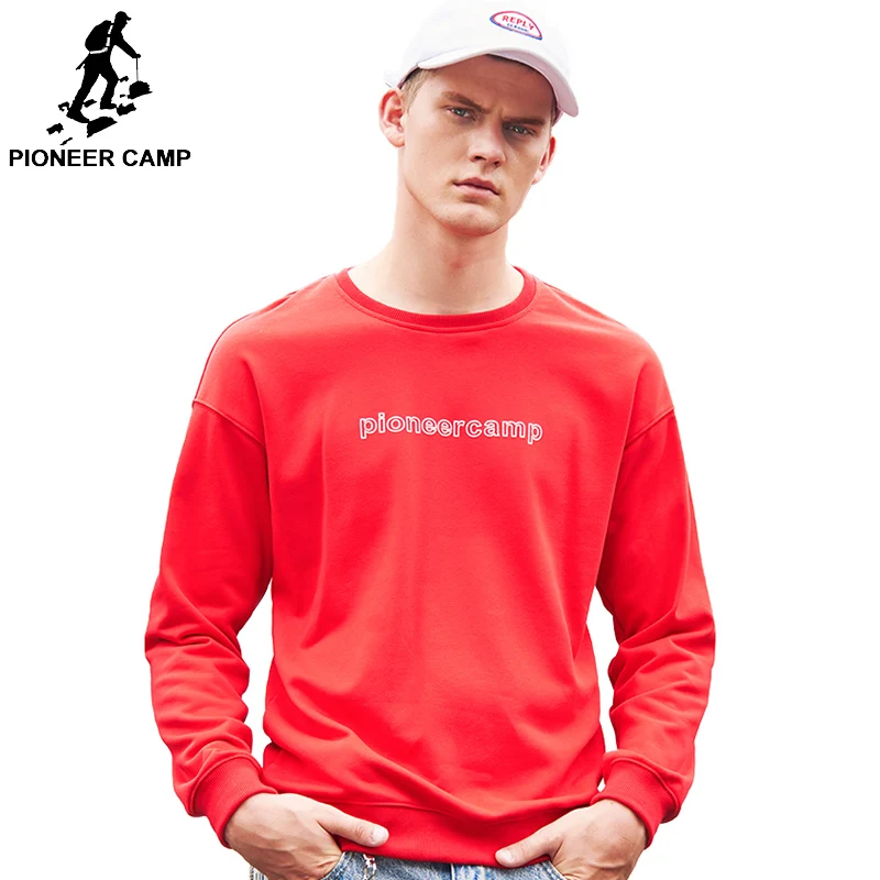Мужской спортивный костюм Pioneer Camp черный красный белый фиолетовый с принтом