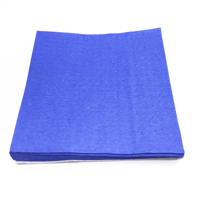 20 штук сплошной Цвет одноразовыми салфетками чистый тематические праздничные