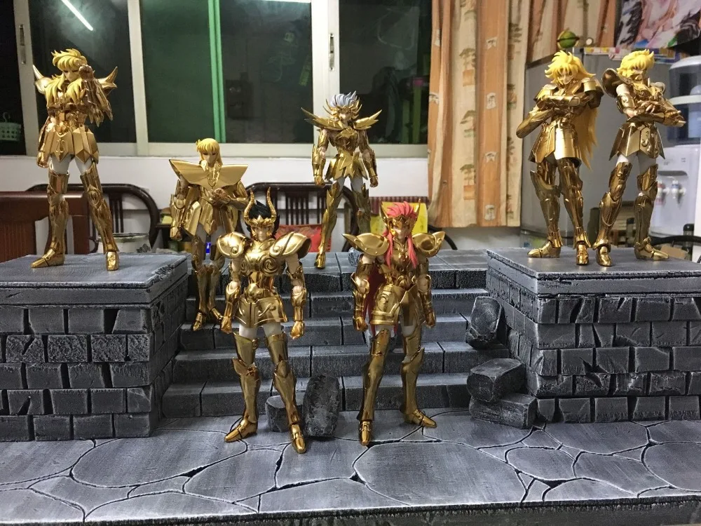 Модель для фанатов металлический клуб/S храм/Toyzone MC/ST/TZ 12 золотая ткань saint seiya миф