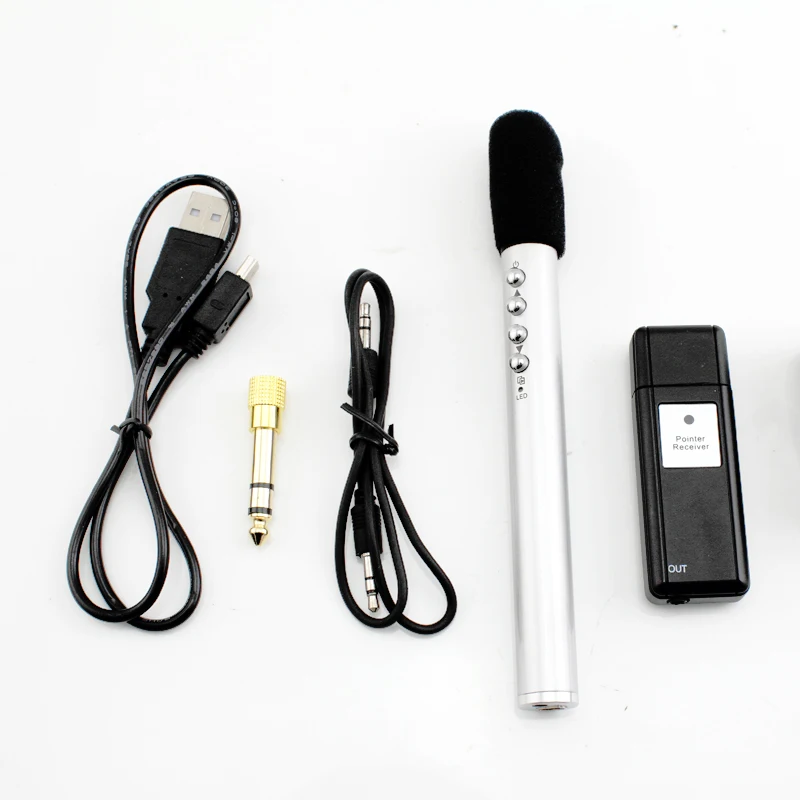 Портативный беспроводной микрофон в форме ручки 2 4 ГГц|wireless microphone handheld|wireless