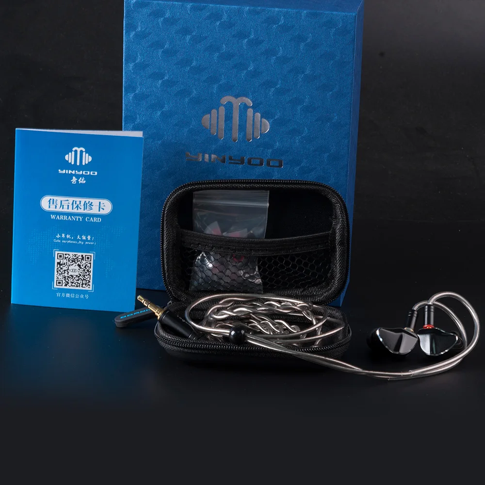 

AK Yinyoo D2B4, - 10 , 2DD + 4BA, Hi-Fi