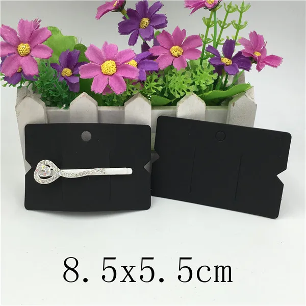 8.5x5.5cm 100 шт многостильные заколки для волос, аксессуары для волос, ювелирная открытка, модные заколки для волос, винтажная Классическая открытка - Цвет: 8.5x5.5cm