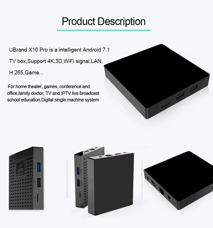 UBRAND ANDROID tv BOX Установите свой логотип/booting picture/бренд Rolling message/adverse | Электроника