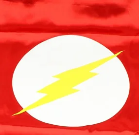 FLASH Накидки для взрослых супергероев, атласный костюм на Хэллоуин, 1 накидка+ 1 маска - Цвет: FLASH