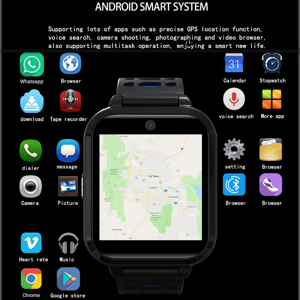 4 г Смарт часы M1 Android 6 0 1 ГБ/8 ГБ MTK6737 ядра smartwatch 720 мАч сердечного ритма